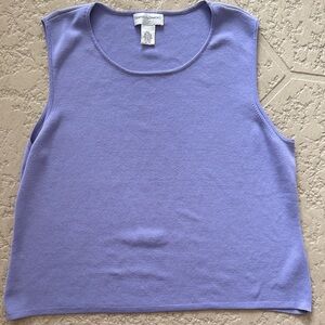 Lavender Sleeveless Tank Top
